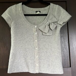 JCrew cropped sweater